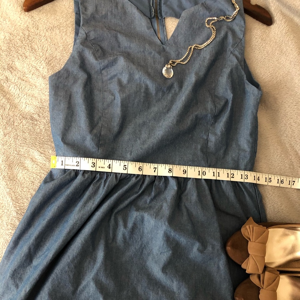 Cutout Denim Dress😍 See Photos - Picture 4 of 8